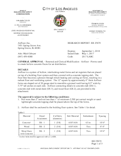City of Los Angeles Research Report 05-01-2017